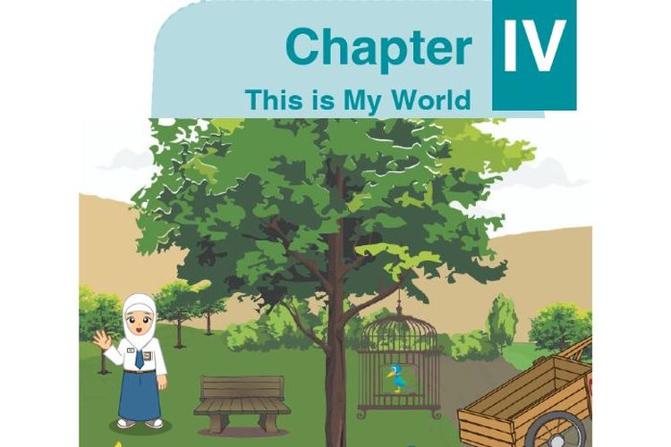 Kunci Jawaban Bahasa Inggris Kelas 7 SMP K-13 Halaman 61 62 pada Chapter IV dengan Tema This is My World