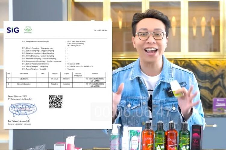 Benarkah Obat Pelangsing Fast Slimming Whitening dari Stevie Agnecya Berbahaya dan Tidak Terdaftar di BPOM?