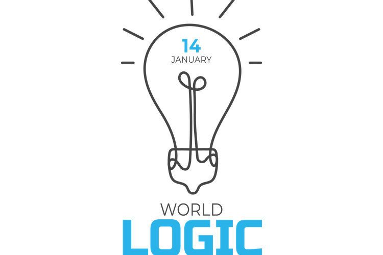 Gratis! Link Download Gambar Hari Logika Sedunia PNG dan Vektor Background Transparan, Pakai pada 14 Januari
