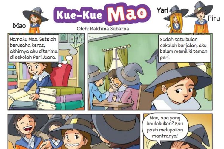 Kunci Jawaban Bahasa Indonesia Kelas 7 SMP Halaman 57 58 dengan Kurikulum Merdeka Tema Kue Kue Mao