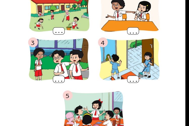 Kunci Jawaban Kelas 2 SD MI Tema 5 Halaman 99 100 101 Buku Tematik Subtema 2 Pembelajaran 5: Estafet Bola