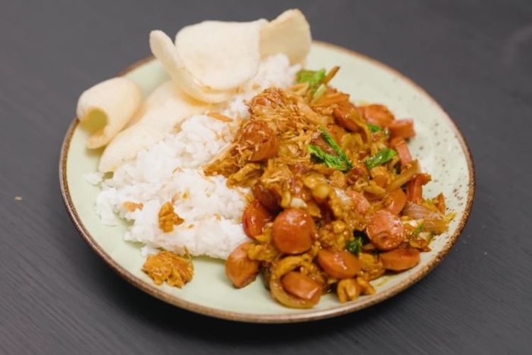 Resep Nasi Gila Pedas Manis, Cocok untuk Ide Bekal Sekolah Anak karena Rasanya Gurih dan Enak!