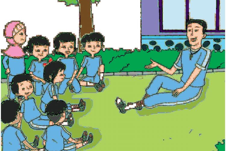 Kunci Jawaban Kelas 2 SD MI Tema 5 Halaman 103 105 106 Buku Tematik Subtema 2 Pembelajaran 5: Pancasila Sila 2