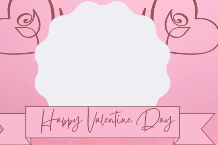 10 Link Twibbon Paling Terbaru Hari Valentine 2023 Diperingati 14 Februari 2023