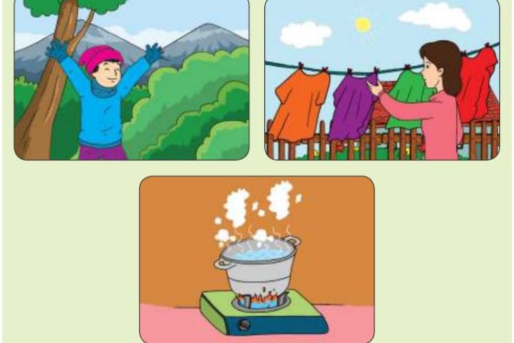 Kunci Jawaban Tema 6 Kelas 5 SD Halaman 3, 4 dan 6 Pembelajaran 1 Buku Tematik Subtema 1: Suhu dan Kalor