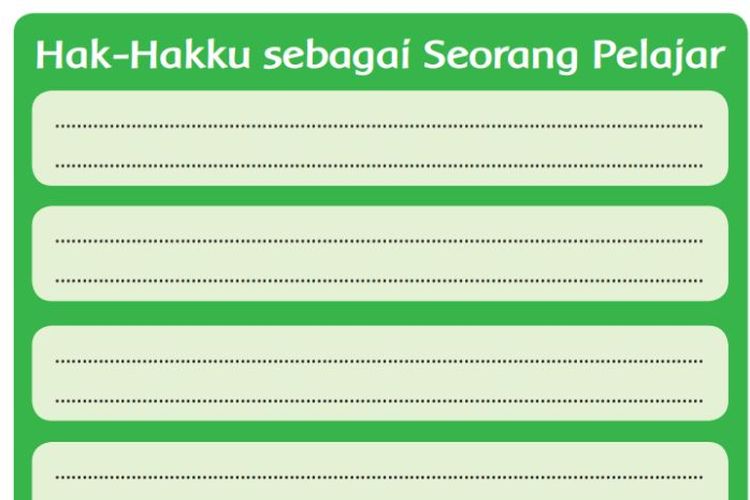 Kunci Jawaban Tema 6 Kelas 5 SD Halaman 36 dan 37 Buku Tematik Pembelajaran 3 tentang Hak Seorang Siswa