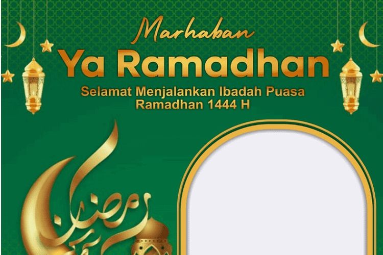 20 Link Twibbon Perayaan Bulan Ramadhan 2023 atau 1444 Hijriah, Template Unik dan Gratis