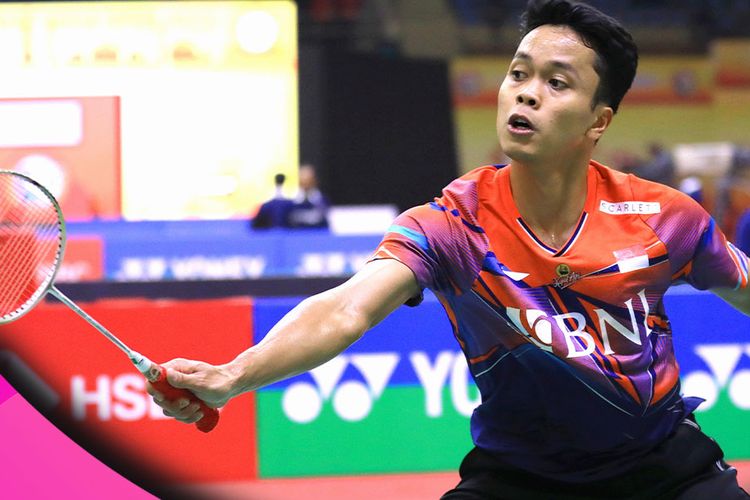 Duduki Ranking 2 BWF, Anthony Ginting Meroket Salip Jonatan Christie Jelang Badminton Asia Cup 2023