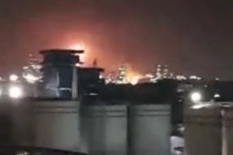 Kilang Minyak Pertamina Dumai Riau Meledak, Terasa Getaran yang Luar Biasa