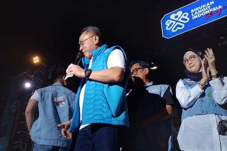 Birukan Langit Indonesia Stage 2023, Zulkifli Hasan Ajak Anak Muda Cinta Lingkungan Dan Produk Lokal