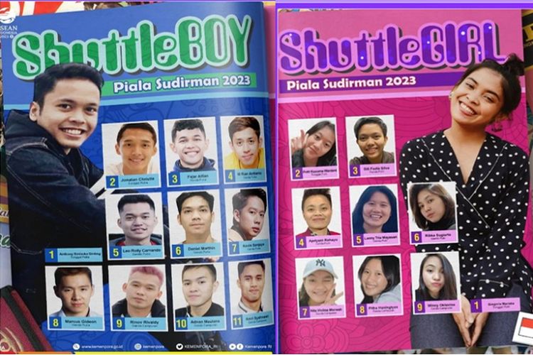 ‘Alih Profesi’ Jadi Model Sebelum BAC 2023, Anthony Ginting dan Gregoria Mariska Tunjung Bikin Heboh