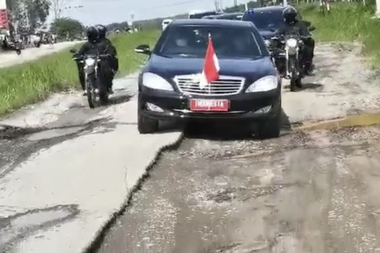 Bukan Jalanan dan Infrasturktur! Inilah Satu-satunya Fasilitas Layak Pakai di Lampung saat Kunjungan Jokowi