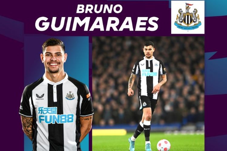 Saingi Real Madrid, Barcelona Incar Bintang Baru Newcastle United Asal Brasil Bruno Guimaraes