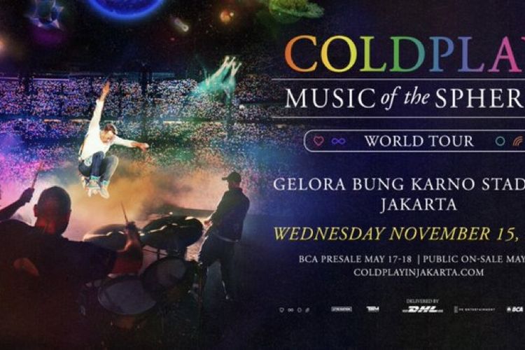 Beli Tiket Konser Coldplay di Mana? Buruan Cek Cara Pesan Tiket Lengkap dengan Waktunya di Sini