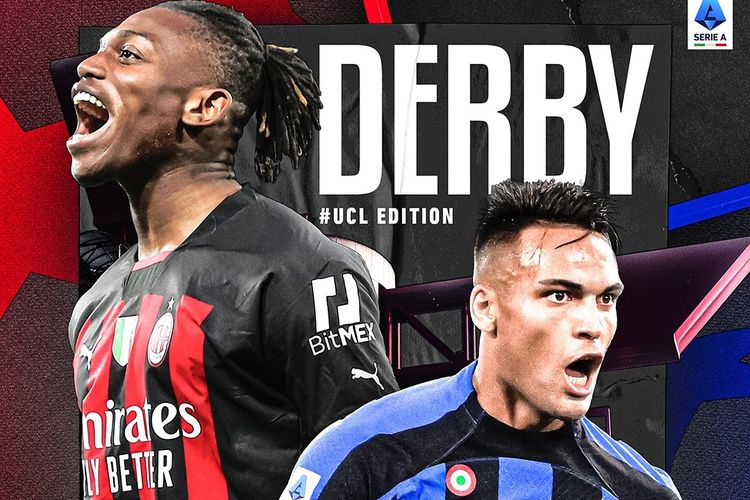 Review: Derby della Madonnina di Semifinal Liga Champions, AC Milan Dihadapkan Catatan Apik Inter