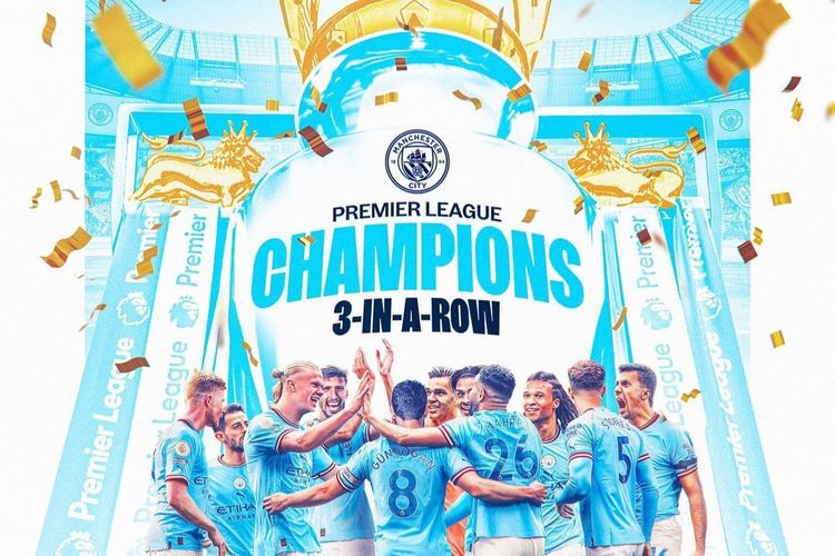 Manchester City Cetak Hattrick Juara Liga Inggris, Arsenal Bukan Level Sepadan untuk Perburuan Gelar!