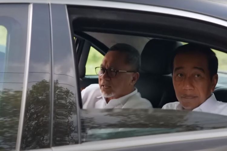 Mimik Wajah Jokowi saat Lintasi Jalanan Rusak Buat Karir Gubernur Lampung Arinal Djunaidi Terancam Hancur