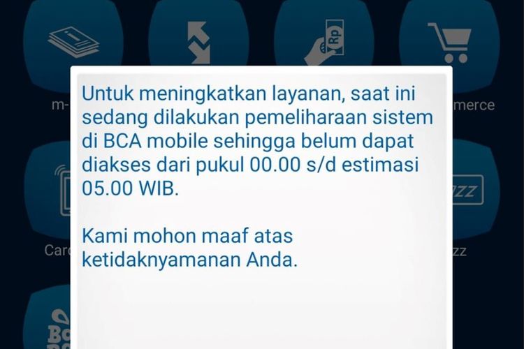 M-Banking BCA Error, Kena Hack? Sistem Tak Bisa Dibuat Transfer Uang hingga Cek Saldo