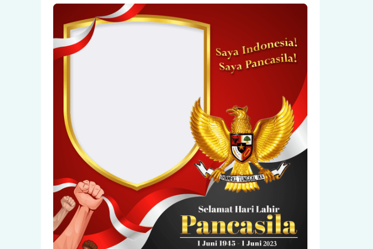 Link Twibbon Hari Lahir Pancasila 2023, Banyak Desain Menarik dan Unik Buat Update Foto Profil di Medsos