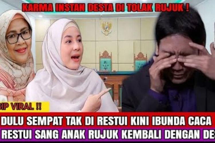 Cek Fakta: Desta Ditolak Rujuk Usai Ibunda Natasha Rizki Tak Sudi Akui Menantu Lagi