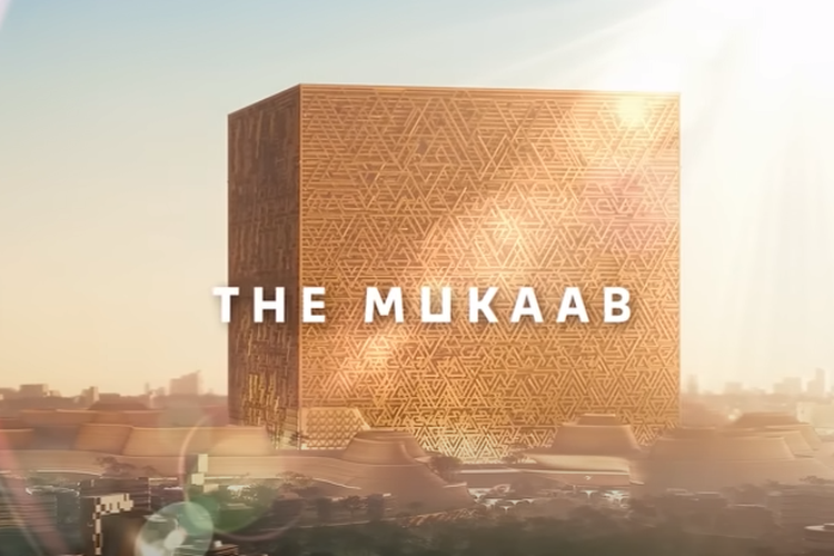 Heboh Kemunculan The Mukaab atau Ka’bah Baru di Arab Saudi, Pertanda Apakah Ini?