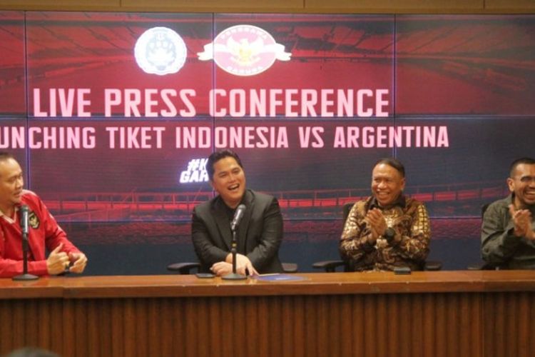 Panduan Memesan Tiket Pertandingan Indonesia vs Argentina