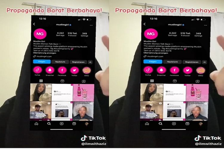Heboh! Pria di TikTok Bongkar Propaganda Barat yang Berbahaya Untuk Kaum Perempuan Muda Muslim