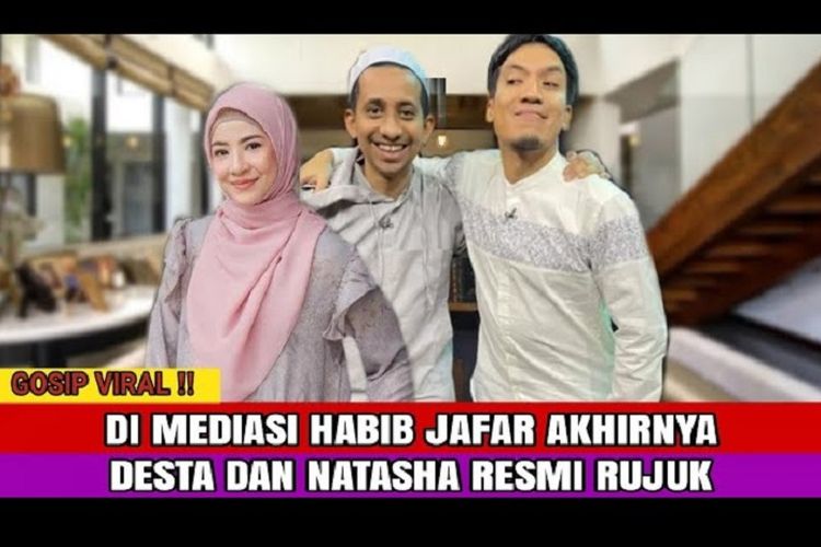 Cek Fakta: Desta dan Natasha Rizki Resmi Rujuk Usai Dimediasi Habib Ja’far