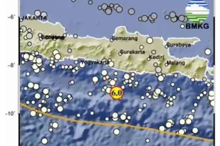Suasana Ketika Gempa Yang Terjadi di Kawasan Daerah Pacitan