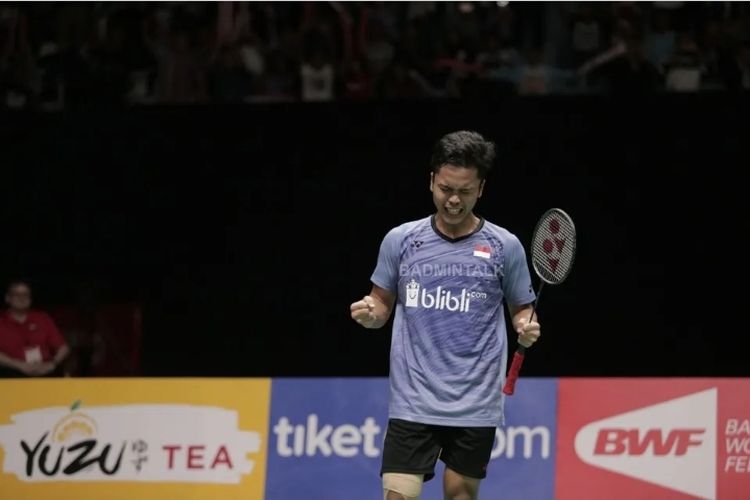 Indonesia Open 2023: Menangkan Laga Perang Saudara, Anthony Ginting Berhasil Mendapatkan Tiket Semifinal