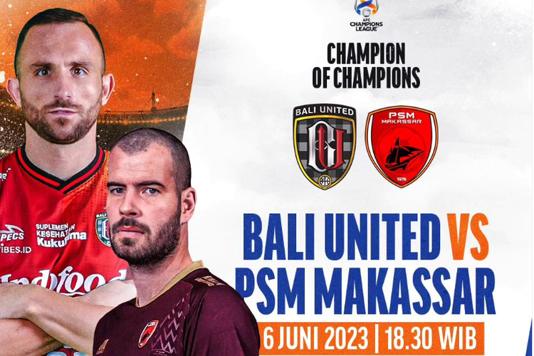 Head To Head Bali United VS PSM Makassar, Laga Playoff Liga Champions Asia