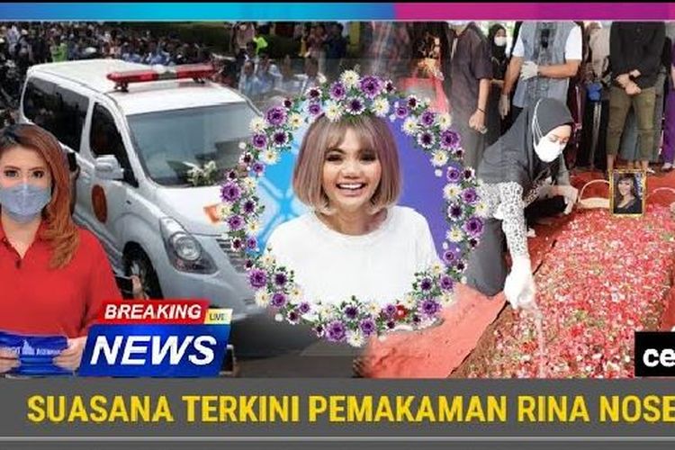 Cek Fakta: Rina Nose Meninggal Dunia Hari Ini, Suasana Pemakaman Dipadati Rekan Artis