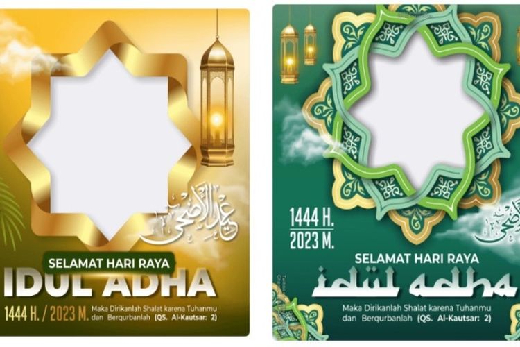 Link Twibbon Gratis Untuk Sambut Hari Raya Idul Adha 2023 atau  1444 H, Cocok Untuk Dibagikan ke Keluarga