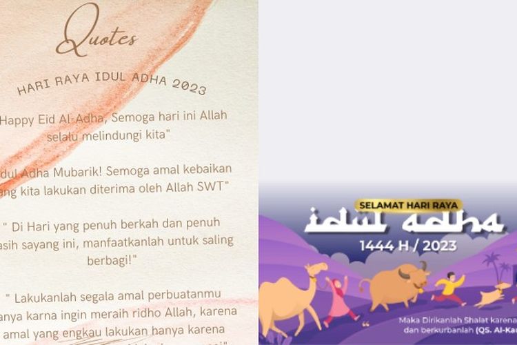 Inilah 10 Link Twibbon Hari Raya Idul Adha 2023 Lengkap Beserta Quotes Menarik di Momen Penuh Makna