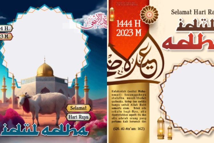 Link Twibbon Hari Raya Idul Adha 2023 atau 1444 H, Dilengkapi dengan Makna dan Filosofinya