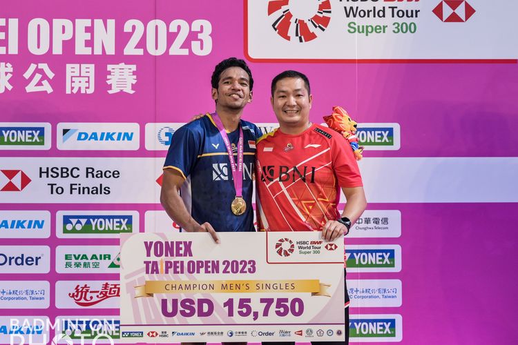 Hasil Taipei Open 2023: Chico Tumbangkan Wakil Tuan Rumah, Gelar Juara Berhasil Digenggam