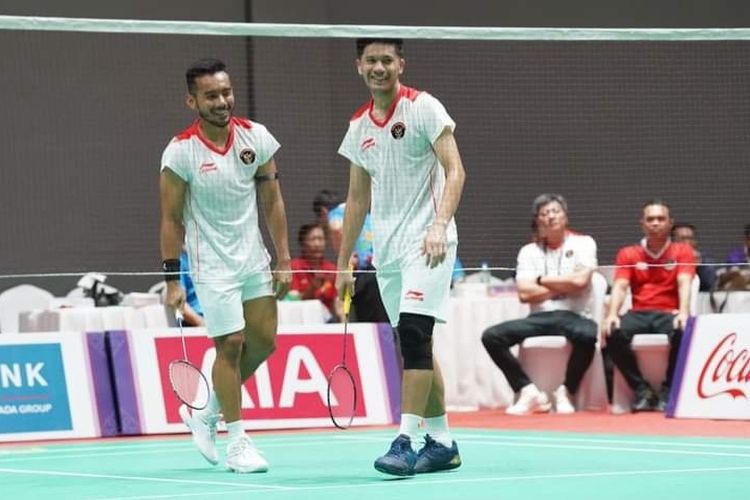 Singapore Open 2023: Langkah Pramudya/Yeremia dan Bagas/Fikri Terhenti di Babak 16 Besar