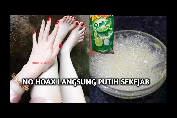Ajaib! Sunlight Sabun Cuci Piring Ini, Bisa Memutihkan Kaki yang Hitam dalam Sekejap, Kok Bisa?