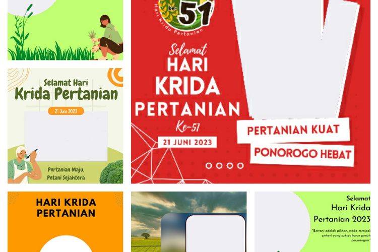 Link Twibbon Hari Krida Pertanian 2023: Suarakan Dukungan Kamu untuk Pertanian!