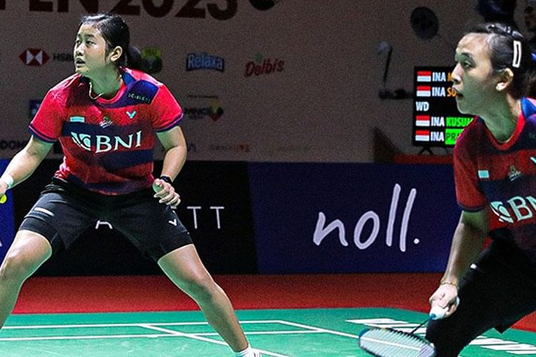 Indonesia Open 2023 Day 1: Pasangan Febriana/Amalia dan Meilysa/Rachel Berhasil Melangkah ke 16 Besar