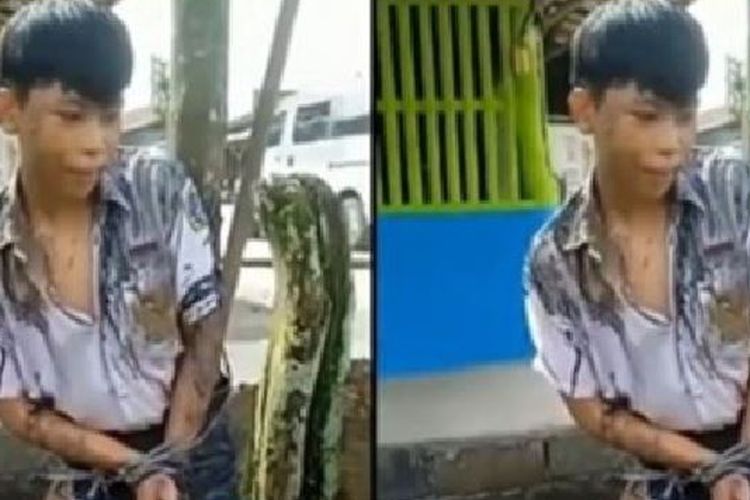 Viral Siswa SMP Dibully Teman Sebaya Sampai Disiram Air Comberan