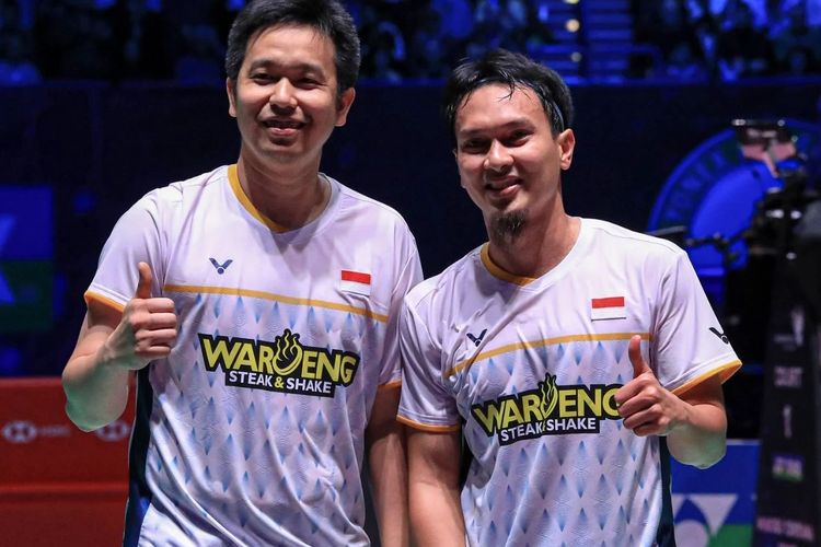 Performa Pasangan Hendra/Ahsan dalam Singapore Open 2023 Jadi Bukti Keseriusan War Tiket Olimpiade Paris 2024