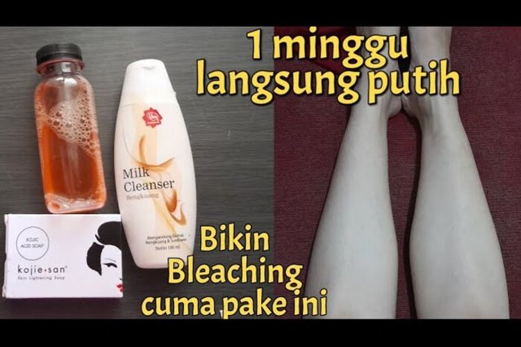 Kulit Putih dalam 7 Hari, Begini Cara Buat Racijan Skincare Pemutih dari Milk Cleanser dan Sabun Kojie San