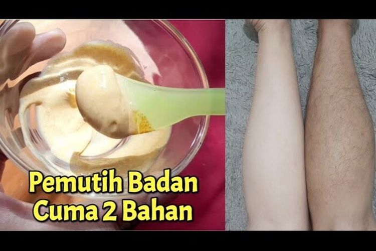 Mau Kulit Putih Bersinar? Cara Buat Lulur Pemutih Badan Pakai Milk Cleanser Bengkuang dan Kunyit Bubuk
