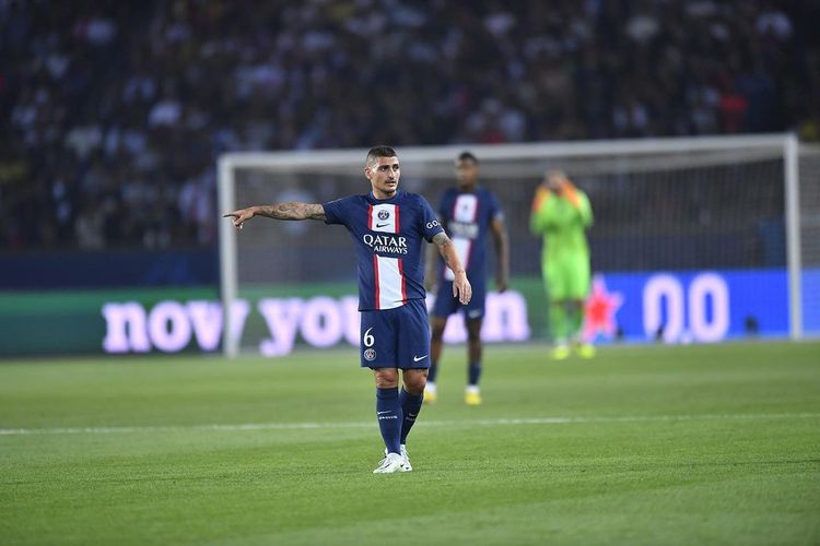 AS Roma Ingin Perkuat Lini Tengah, Gelandang PSG Marco Verratti Jadi Target Prioritas