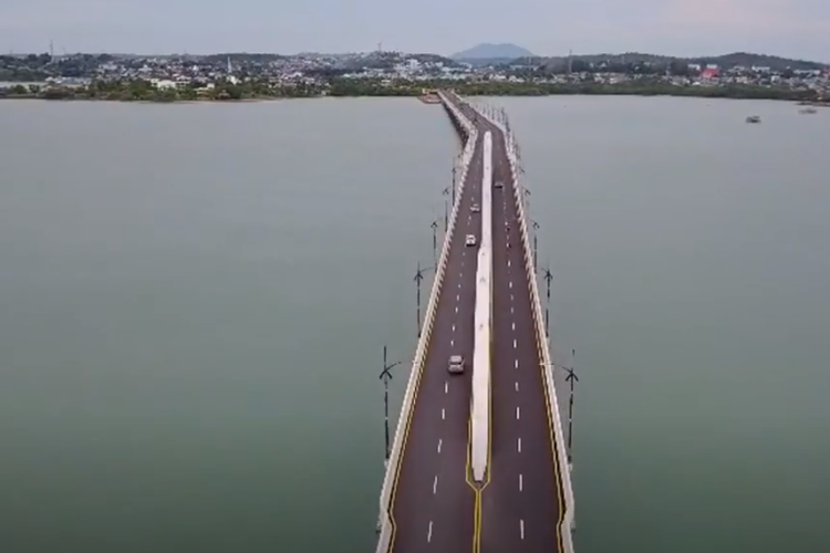 Telan Biaya Rp 312,8 M, Jembatan Termegah di Riau Ini Rupanya Simpan Memori Kelam ‘Pulaunya Para Perompak’