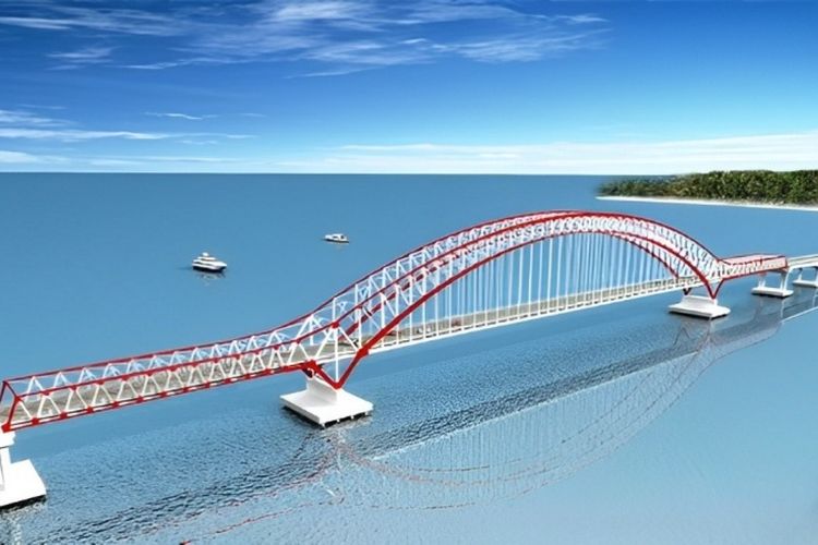 Termegah se-Kalimatan Barat, Jembatan Mewah Ini Habiskan Rp 450 M dan Berusia Lebih dari 100 Tahun