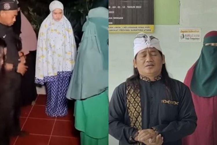 Viral! Klarifikasi Video Perempuan Bercadar Jadi Imam Shalat dengan Makmum Laki-laki, Hanya Sebatas Konten?