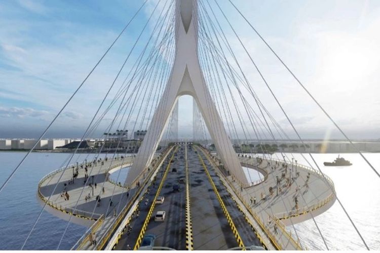 Habiskan Dana 1 Triliun, Jembatan Termewah di Kalimantan Barat Ini Didanai Investor China