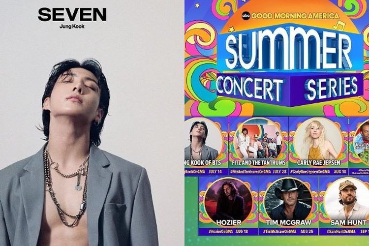 Jungkook BTS Akan Bawakan Lagu ‘Seven’ di Good Morning America Summer Concert